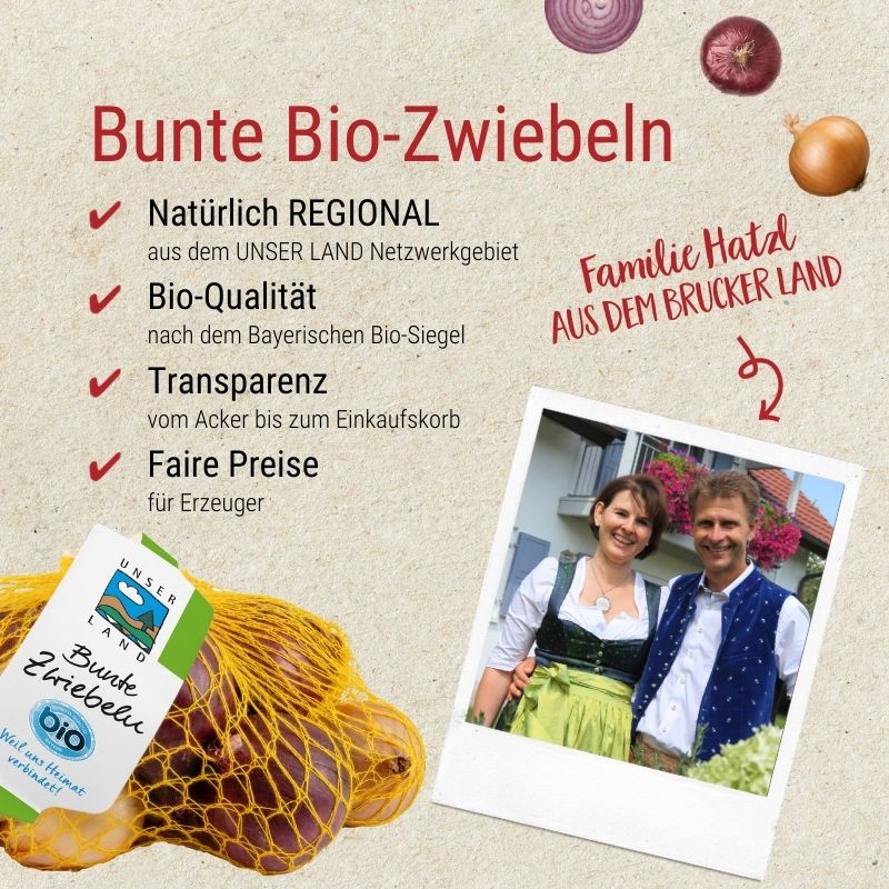 Bunte Zwiebeln