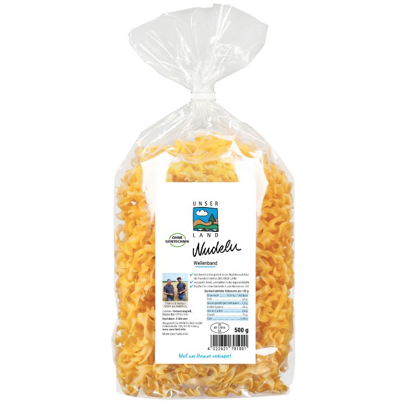 Wellenband Nudeln