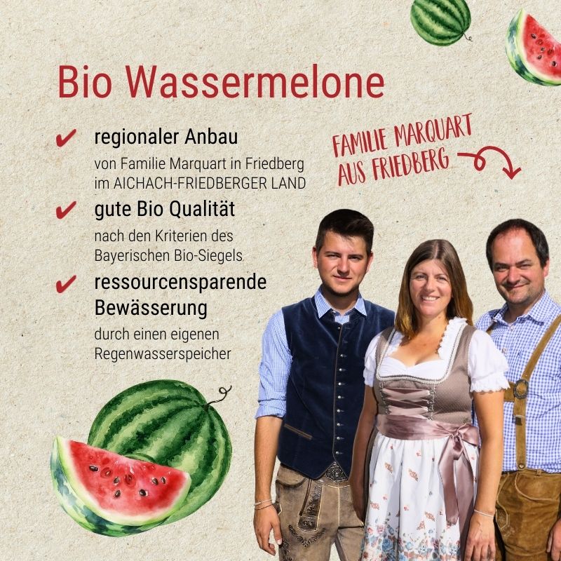 Bio Wassermelone