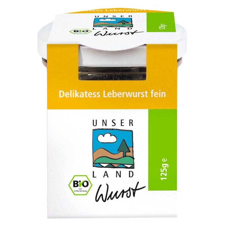 BIO Delikatess Leberwurst fein