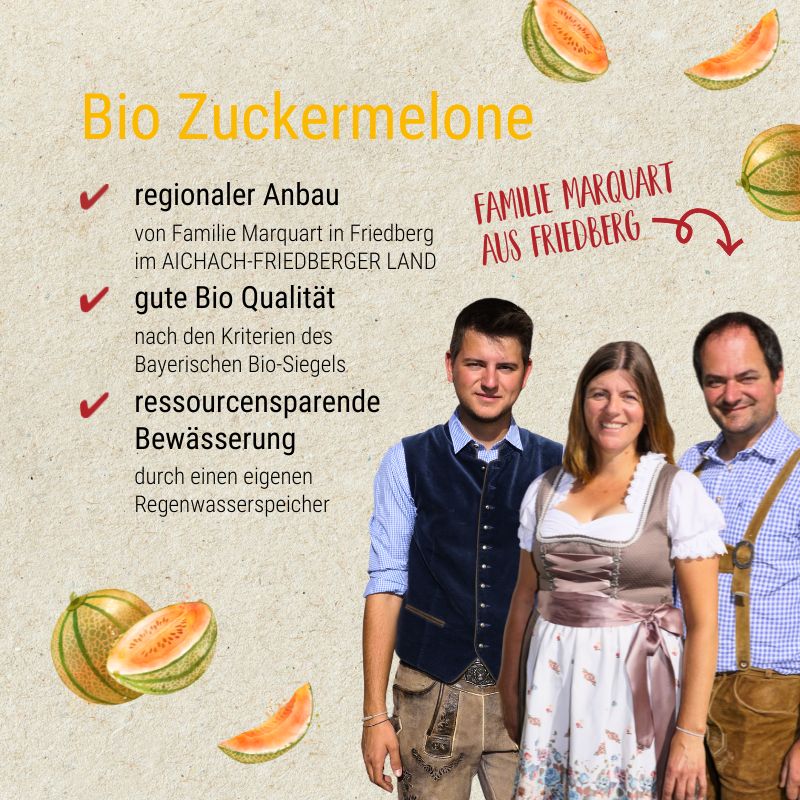 Bio Zuckermelone