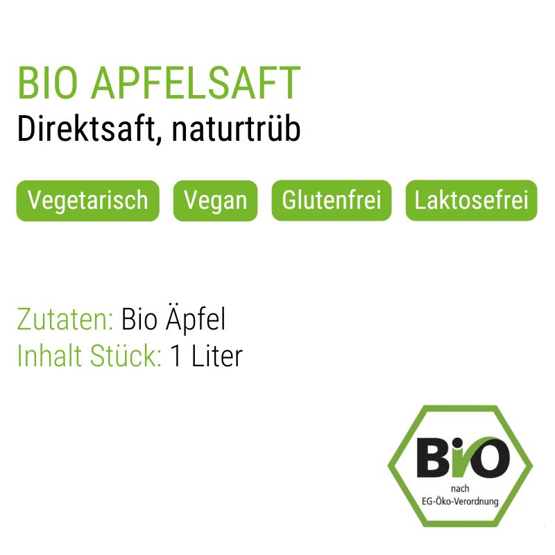 Bio Apfelsaft