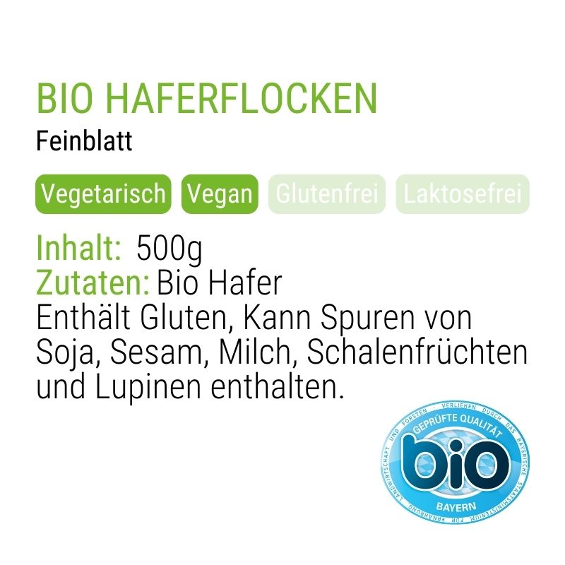 Bio Hafer-Flocken