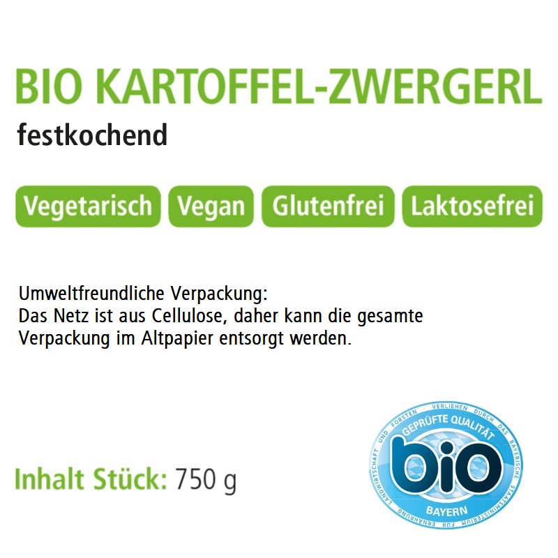 Bio Kartoffel-Zwergerl