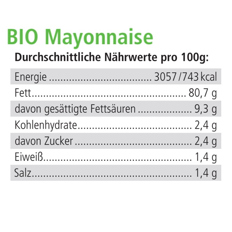 BIO Mayonnaise