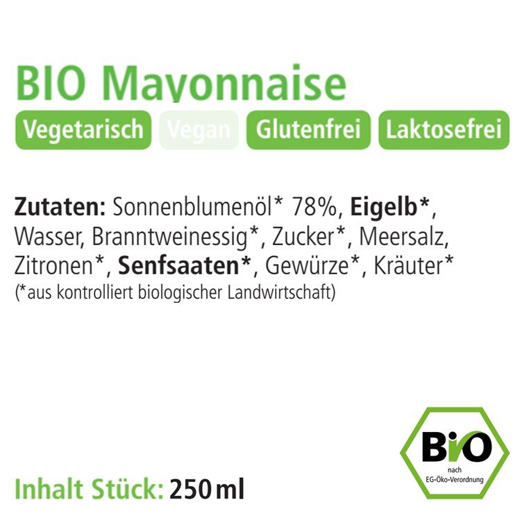 BIO Mayonnaise