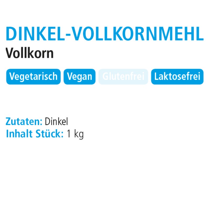 Dinkel-Vollkornmehl