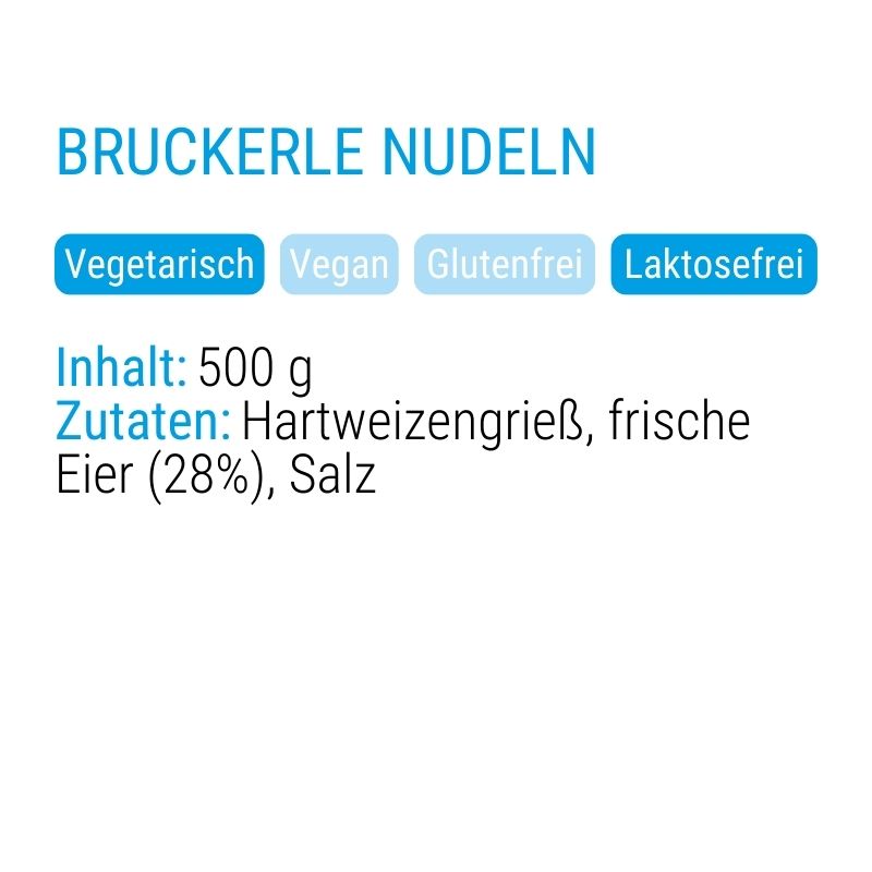 Bruckerle Nudeln
