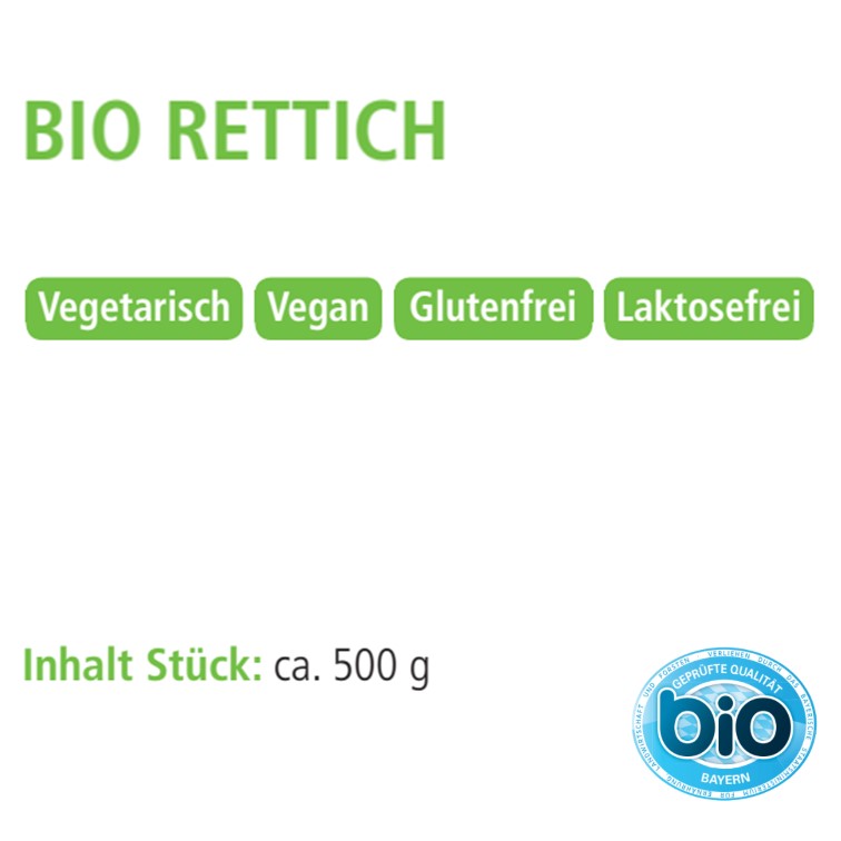 Bio Rettich