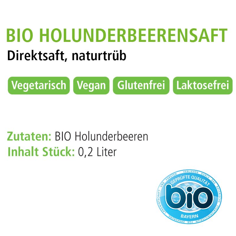 Bio Holunderbeerensaft