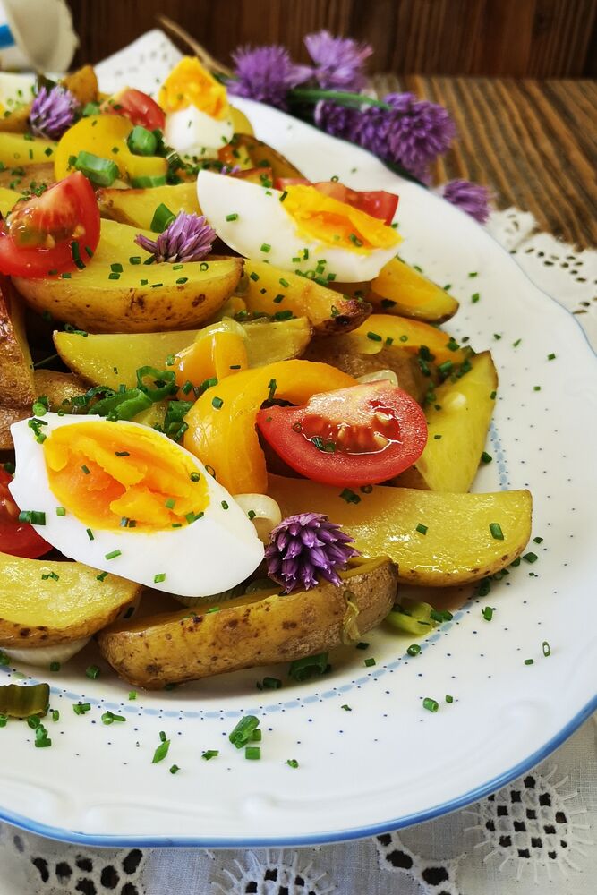 Kartoffelsalat mit Ei