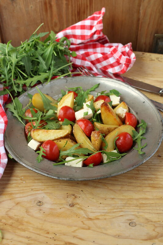 Kartoffelsalat aus dem Ofen