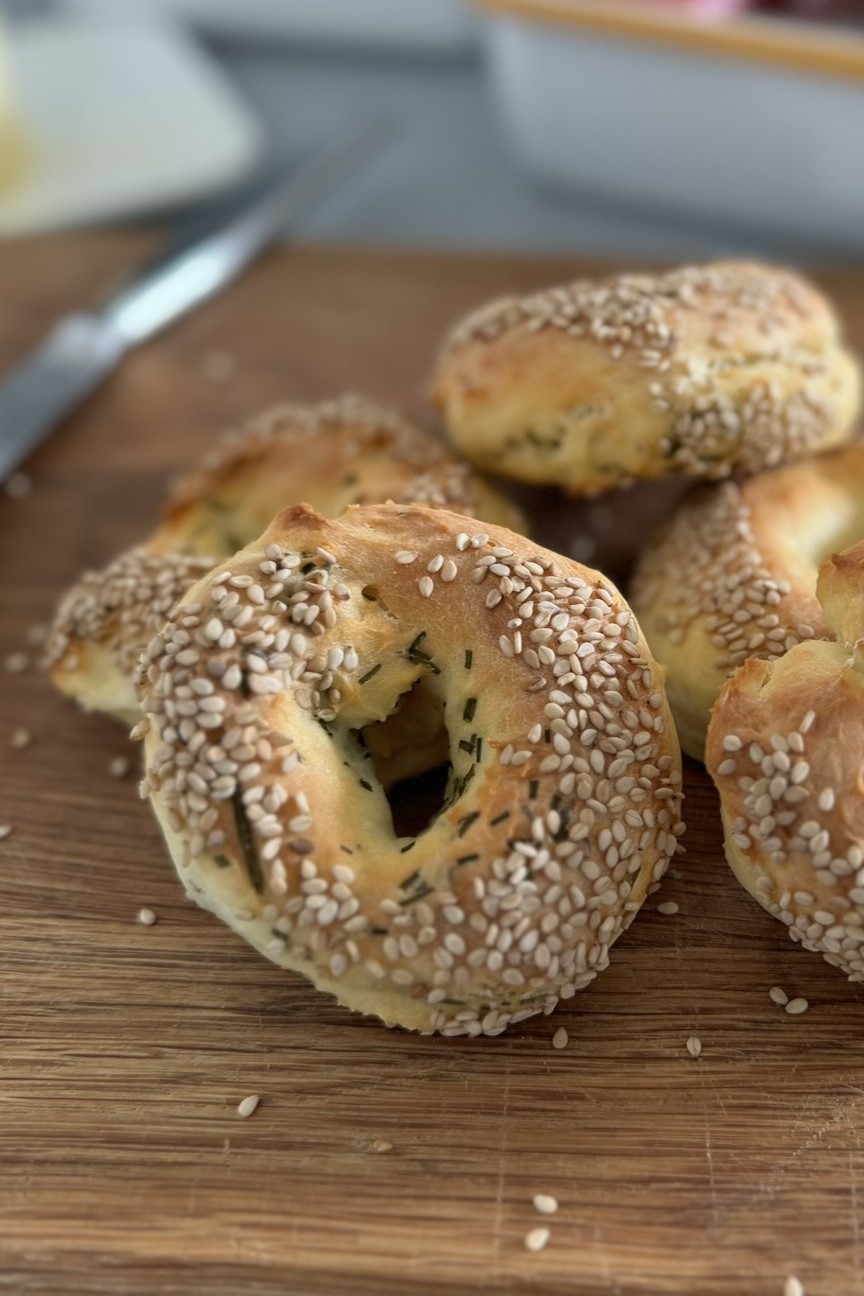 Quark-Kringel mit Sesam