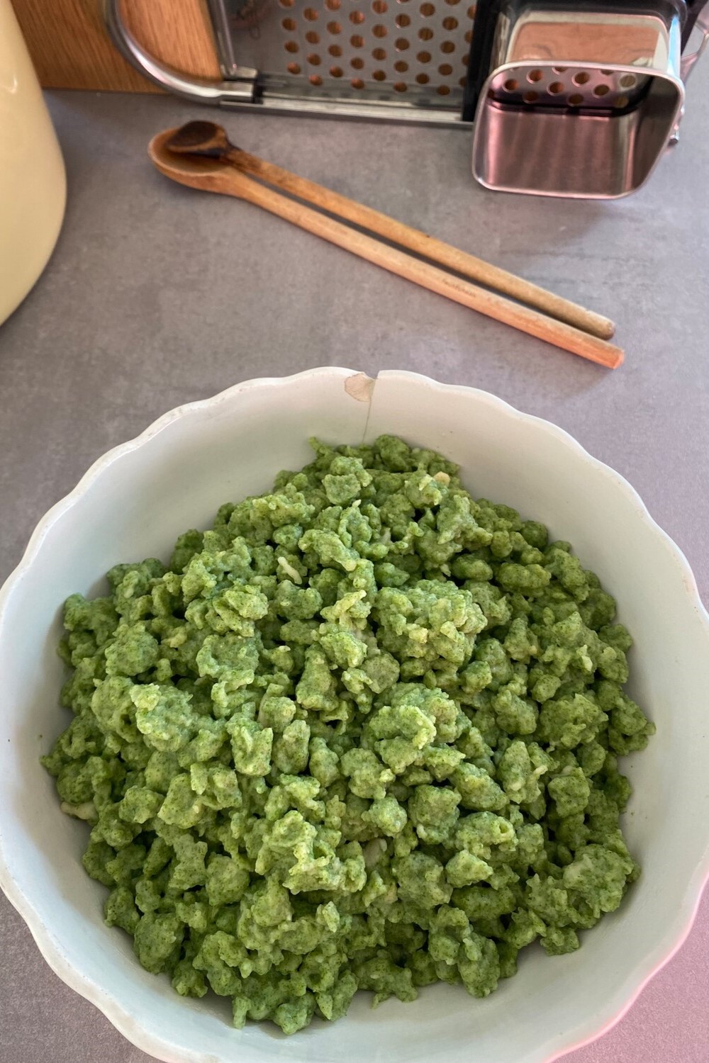 Spinatspätzle