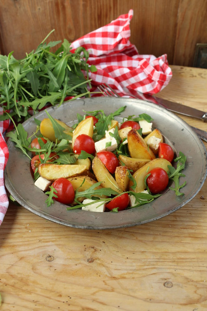 Kartoffel­­salat aus dem Ofen