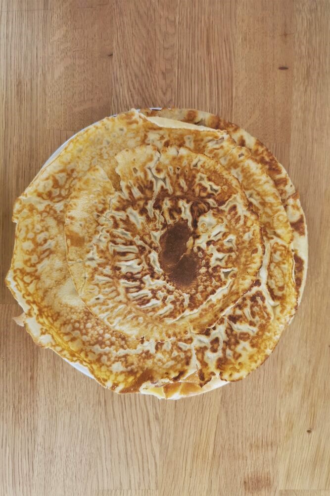 Dinkel-Pfann­kuchen