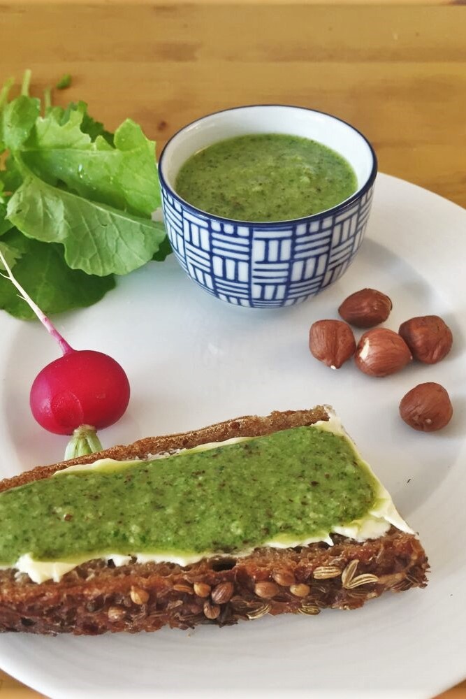 Radieschen Pesto