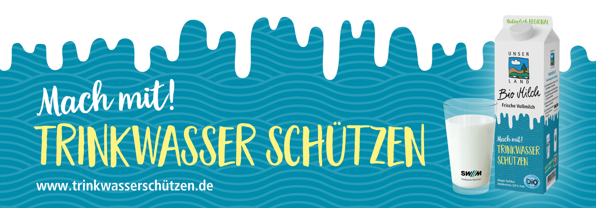 Unser Land Bio Milch Trinkwasserschutz Desktop