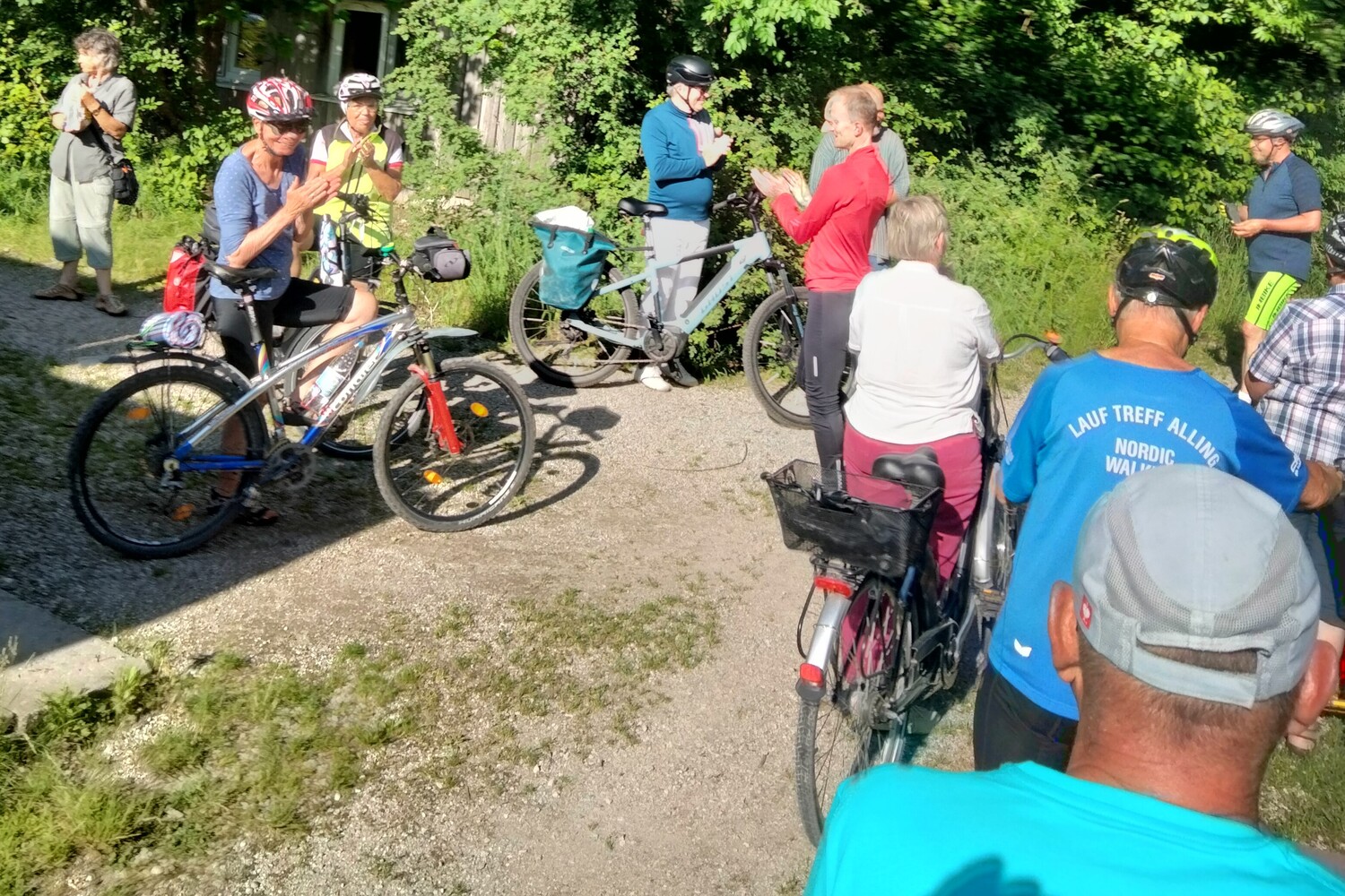 11.06.2022 ADFC geführte BRUCKER LAND Fahrradtour zum Obergrashof