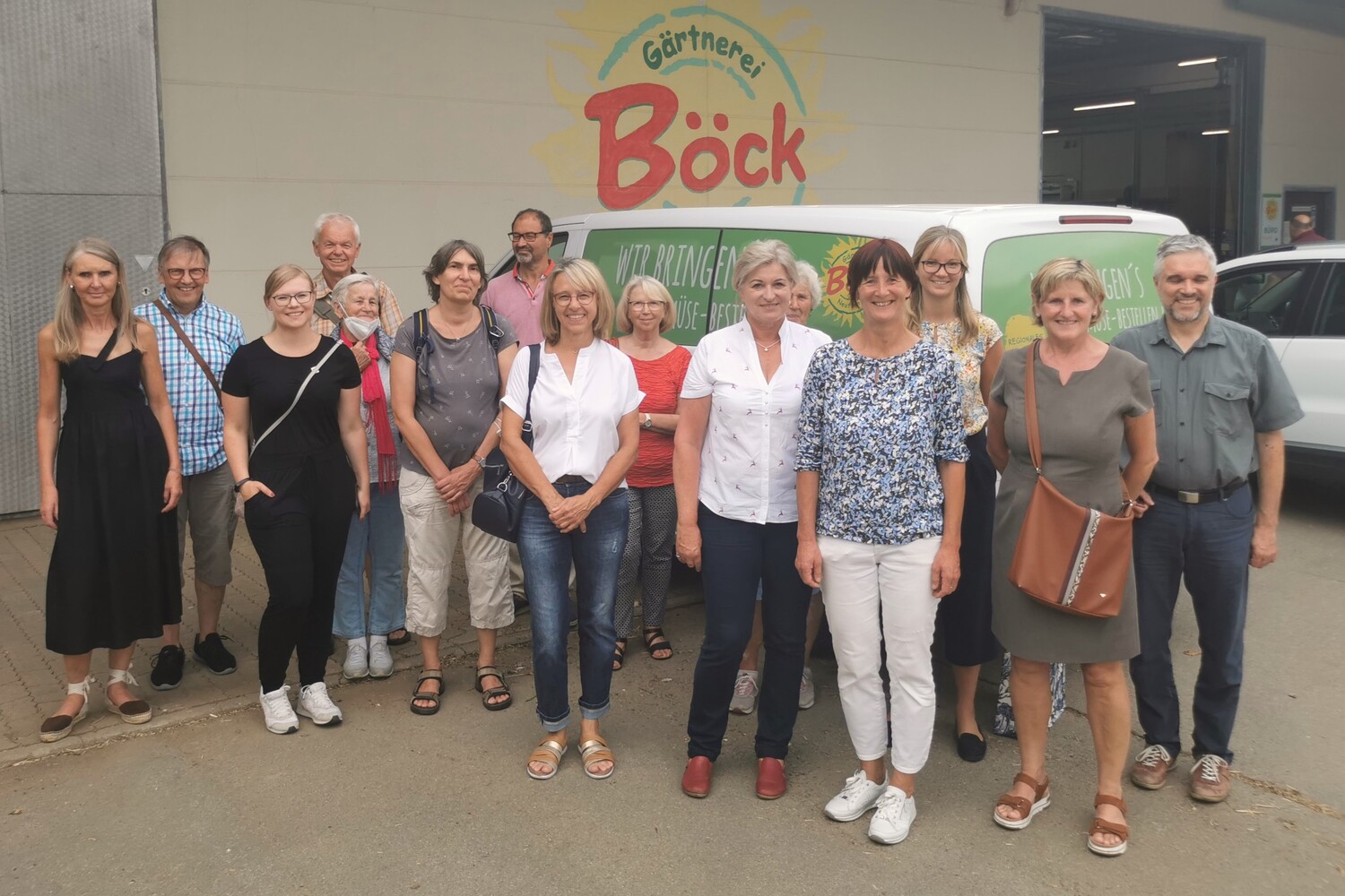 21.07.2022 Mitgliederversammlung in der Gärtnerei Böck in Neufarn