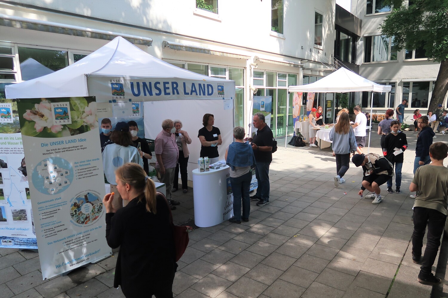 19.7.2021 Teilnahme am Umwelttag des Luitpold-Gymnasiums in München