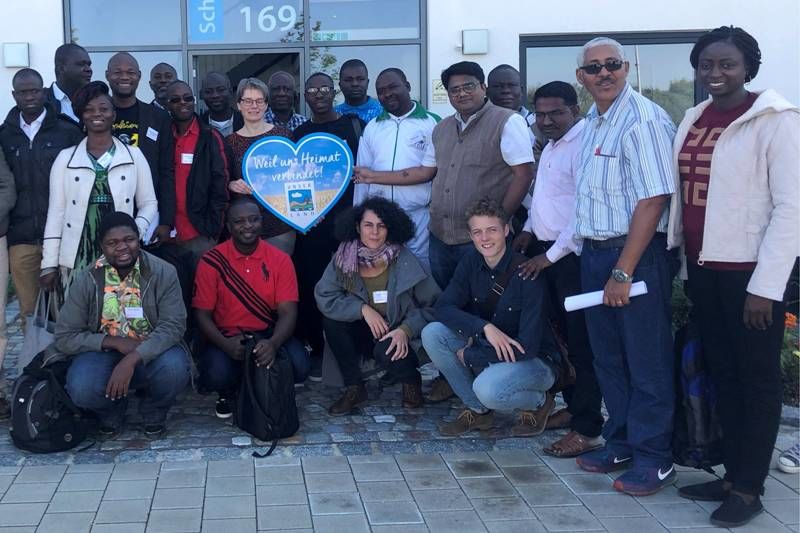 02.10.18 Kompetenz und Fachwissen als Basis für die Zukunft WEILHEIM-SCHONGAUER LAND begleitet Besuchergruppe aus Südafrika