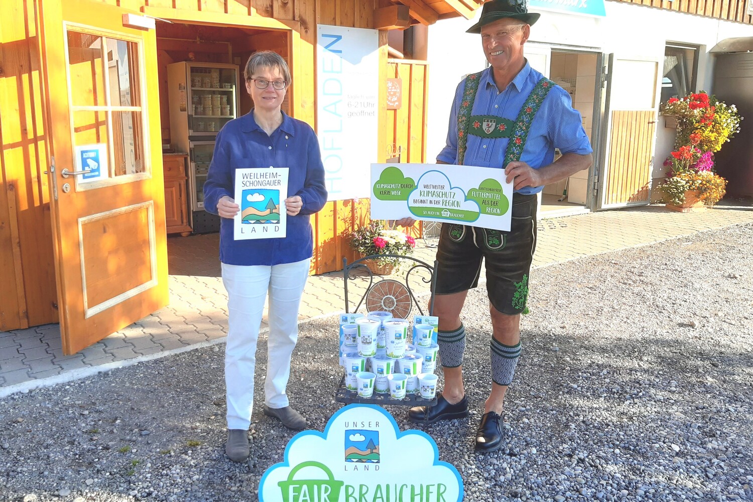 23.09.2021 Weltweiter Klimaschutz beginnt in der Region: Josef Westenrieder in Obersöchering