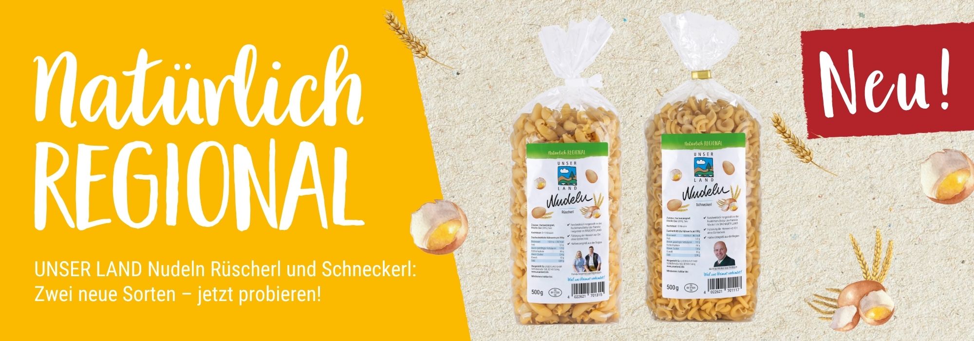 Titelbild Nudeln Ruscherl Schneckerl 2026 Desktop 2000x700