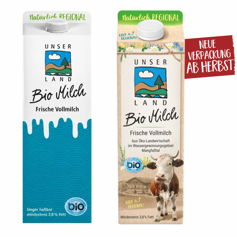 Unser Land Milch Vollmilch Baybio Laenger Haltbar 2021