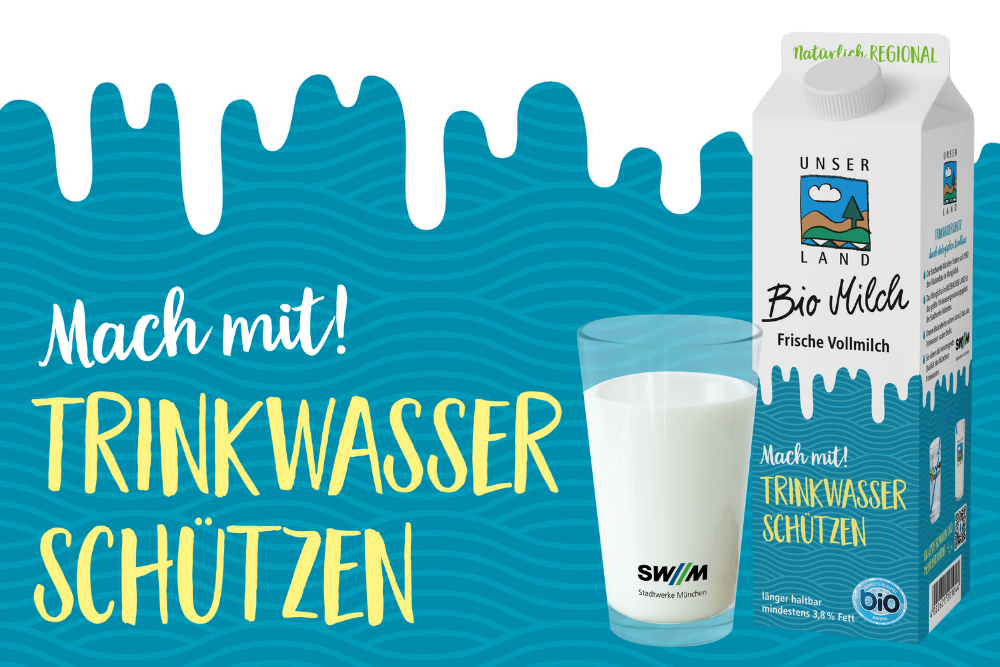 20.08.2021 Die UNSER LAND BIO Milch im neuen 