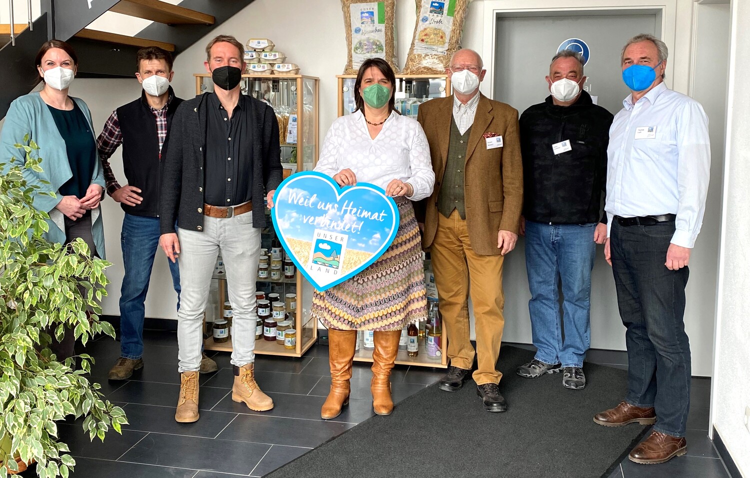 07.03.2022 Besuch Abgeordnete des Bayerischen Landtags bei UNSER LAND