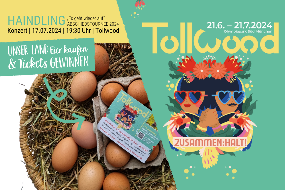 07.06.2024 Karten für Tollwood-Konzert von Haindling gewinnen