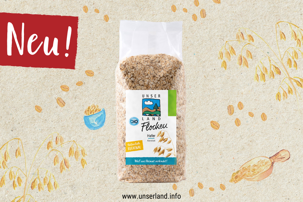 12.12.2024 Neuprodukt: Bio Haferflocken aus dem DACHAUER LAND
