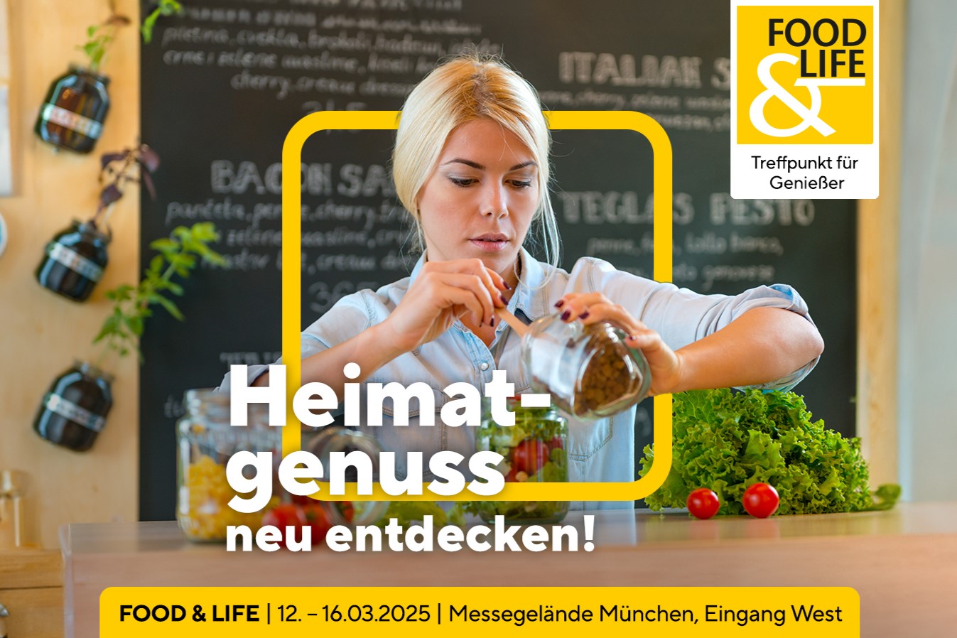 17.02.2025 Besucht UNSER LAND auf der Food & Life 2025!