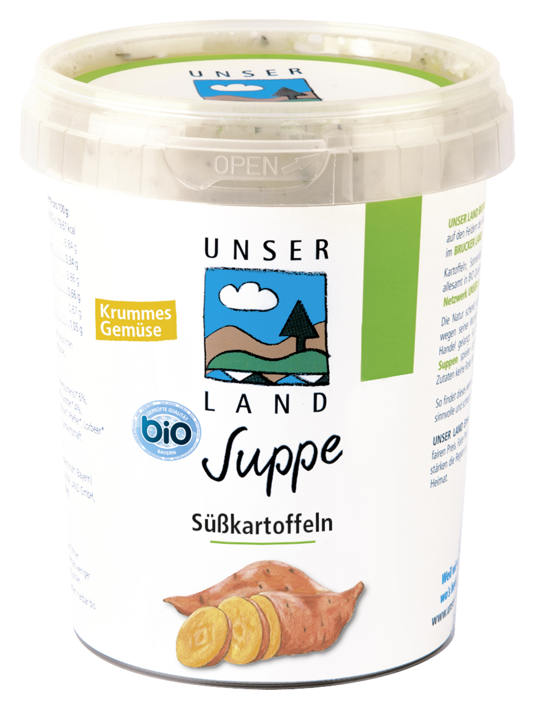 BIO Suppe Süßkartoffeln