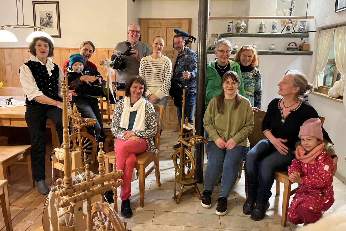19.04.2023 BR filmt im BRUCKER LAND Spinnkurs