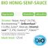 BIO Honig-Senf-Sauce