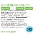 BIO Senf-Dill-Sauce