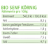 BIO Senf körnig
